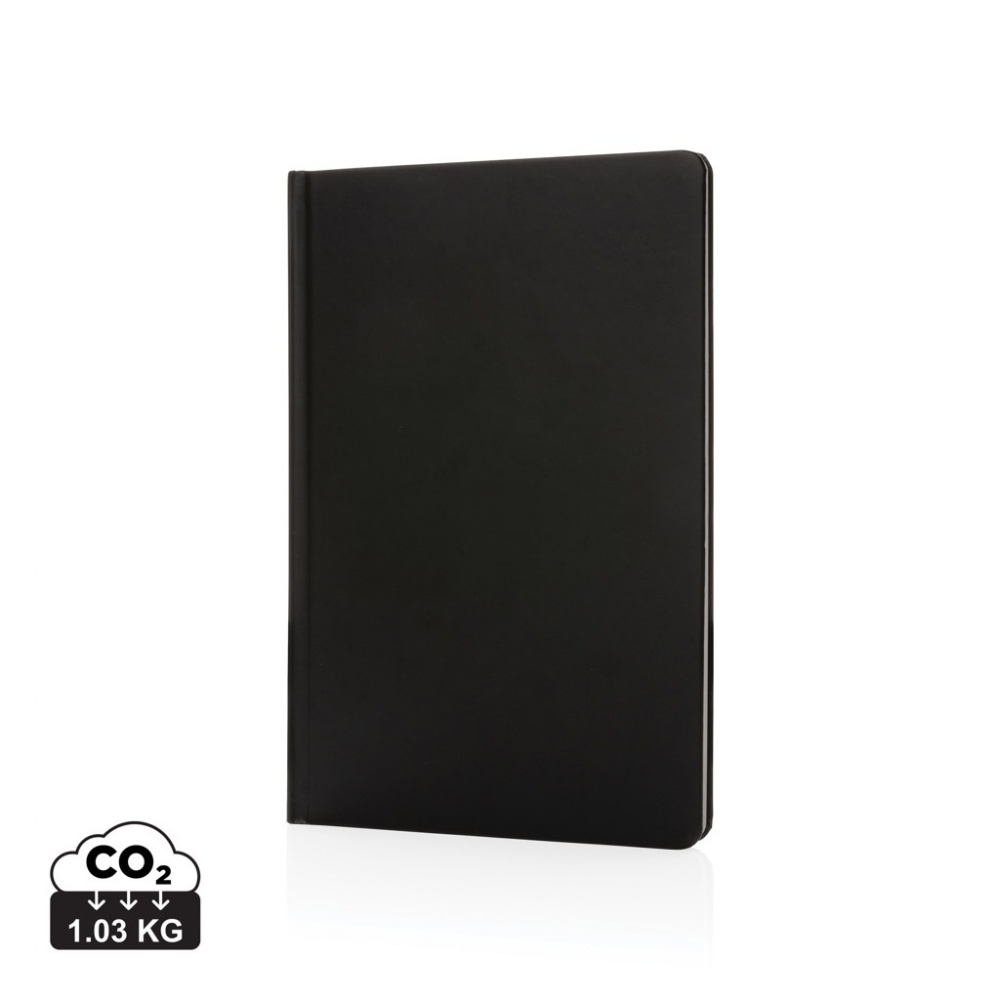 Logo trade promotional item photo of: A5 Impact stone paper hardcover notebook