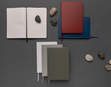 Logo trade corporate gifts picture of: A5 Impact stone paper hardcover notebook