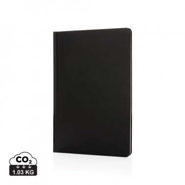 Logotrade promotional giveaways photo of: A5 Impact stone paper hardcover notebook