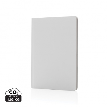 Logo trade promotional items image of: A5 Impact stone paper hardcover notebook