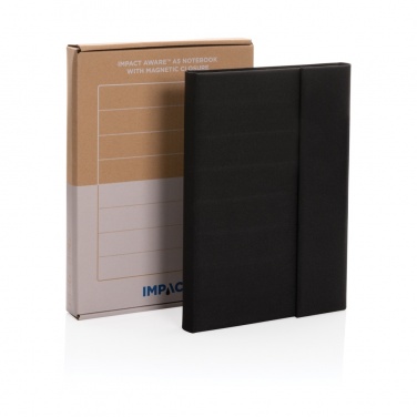 Logotrade promotional gift image of: Impact Aware™ A5 notebook with magnetic closure