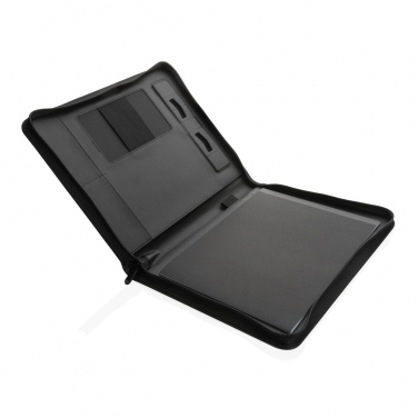 Logo trade business gift photo of: RCS rPU deluxe tech portfolio with zipper