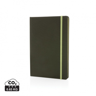 Logo trade corporate gifts picture of: GRS certified RPET A5 notebook