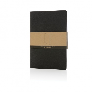 Logotrade corporate gift image of: Salton A5 GRS certified recycled paper notebook