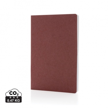 Logotrade promotional gift image of: Salton A5 GRS certified recycled paper notebook