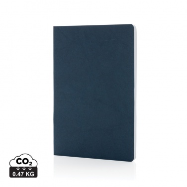 Logo trade promotional merchandise picture of: Salton A5 GRS certified recycled paper notebook