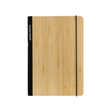 Logotrade promotional item image of: Scribe bamboo A5 Notebook