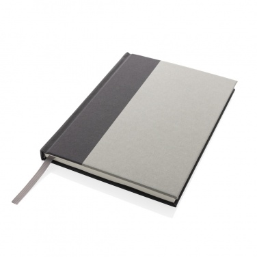 Logo trade corporate gift photo of: Words GRS certified RPET & Kraft A5 notebook