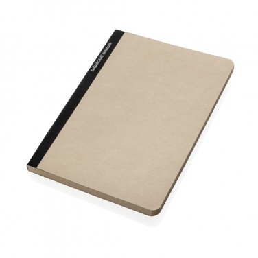 Logo trade business gift photo of: Stylo Sugarcane paper A5 Notebook