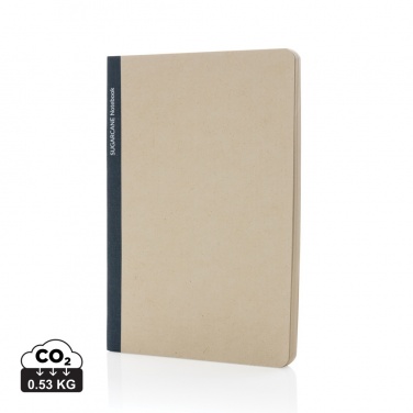 Logo trade promotional gift photo of: Stylo Sugarcane paper A5 Notebook