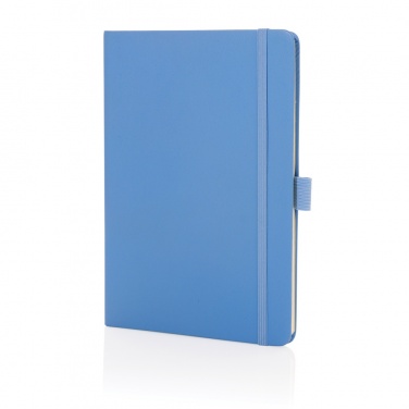 Logotrade promotional product image of: Sam A5 RCS certified bonded leather classic notebook