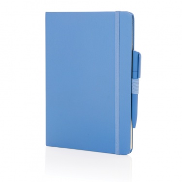 Logotrade promotional gift image of: Sam A5 RCS certified bonded leather classic notebook