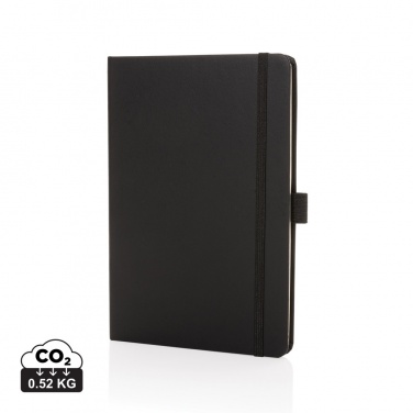 Logo trade promotional merchandise photo of: Sam A5 RCS certified bonded leather classic notebook