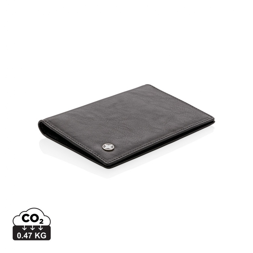 Logo trade promotional giveaways picture of: RFID anti-skimming passport holder