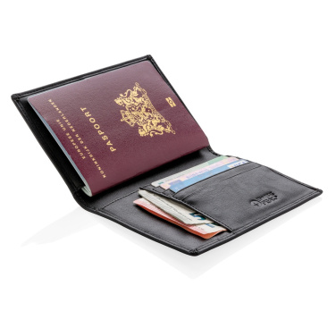 Logo trade advertising product photo of: RFID anti-skimming passport holder