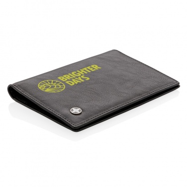 Logo trade promotional merchandise photo of: RFID anti-skimming passport holder