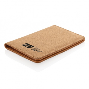 Logotrade business gift image of: Cork secure RFID passport cover