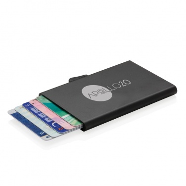 Logotrade business gift image of: C-Secure aluminium RFID card holder