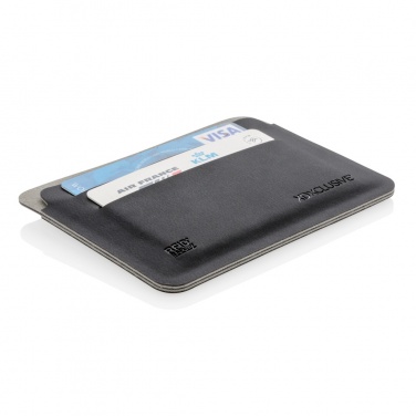 Logo trade promotional giveaways image of: Quebec RFID safe cardholder