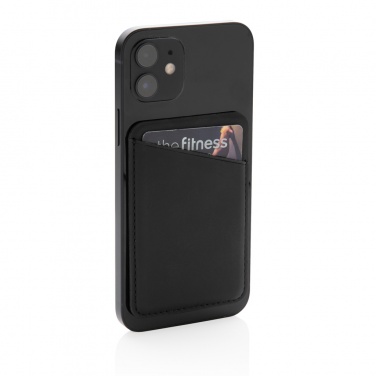 Logo trade promotional merchandise picture of: Magnetic phone card holder