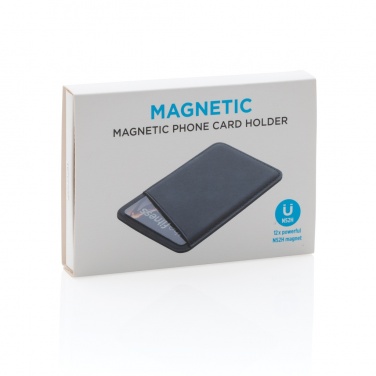 Logotrade promotional giveaway picture of: Magnetic phone card holder