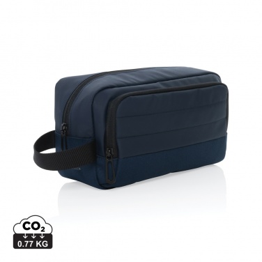 Logo trade promotional items image of: Armond AWARE™ RPET toiletry bag