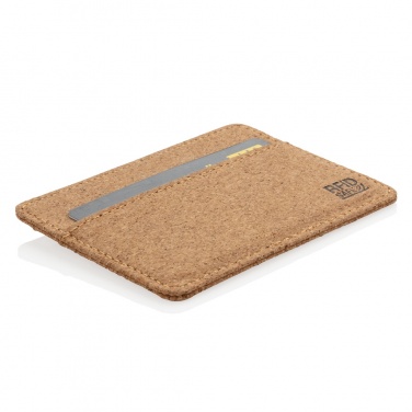 Logotrade advertising product picture of: Cork secure RFID slim wallet