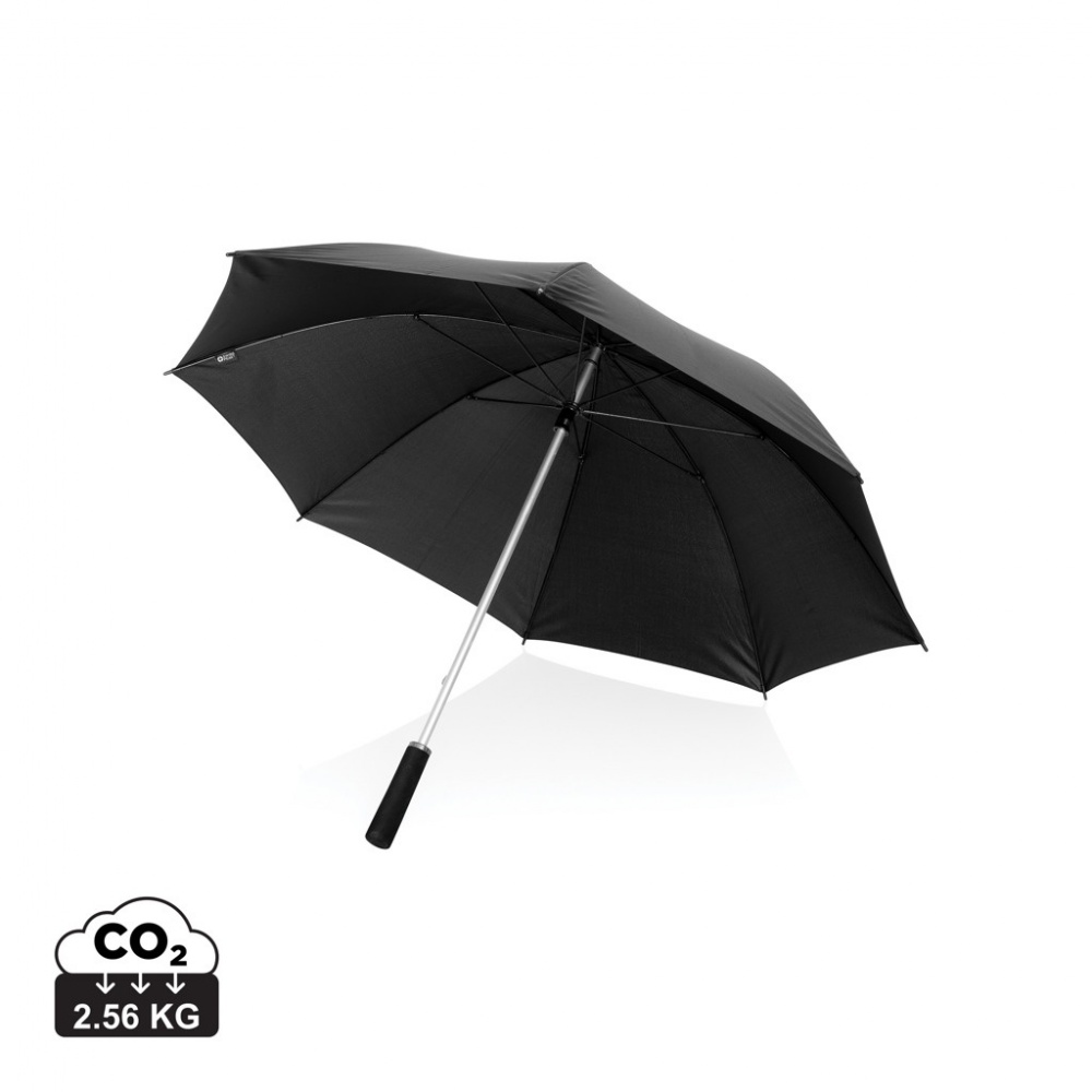 Logo trade promotional product photo of: Swiss Peak Aware™ Ultra-light manual 25” Alu umbrella