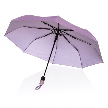 Logo trade corporate gifts image of: 21" Impact AWARE™ 190T mini auto open umbrella