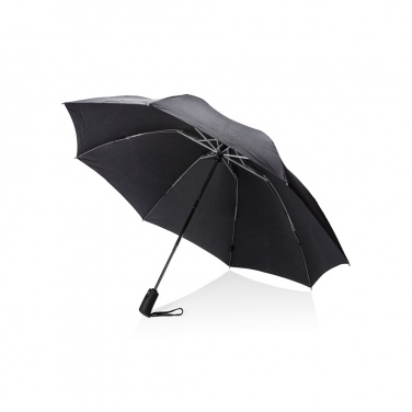 Logo trade promotional merchandise picture of: SP AWARE™ 23' foldable reversible auto open/close umbrella