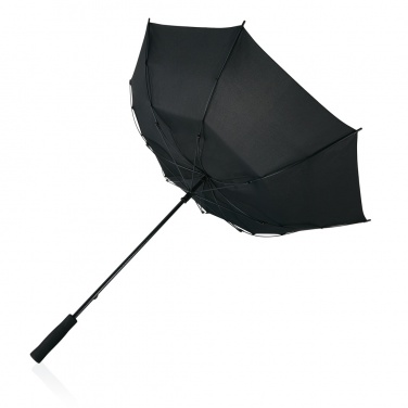 Logo trade promotional gift photo of: Swiss peak AWARE™ Tornado 23” storm umbrella