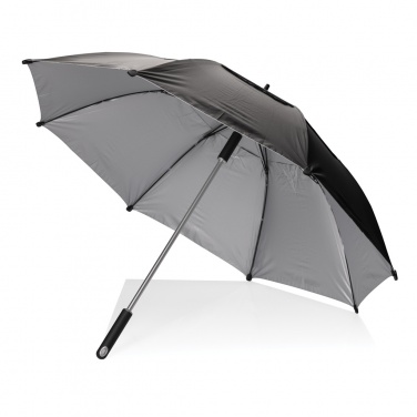 Logo trade promotional gifts image of: AWARE™ 27' Hurricane storm umbrella