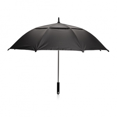 Logo trade business gifts image of: AWARE™ 27' Hurricane storm umbrella