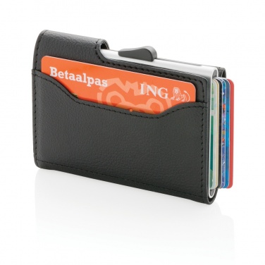 Logo trade promotional gifts image of: C-Secure RFID card holder & wallet