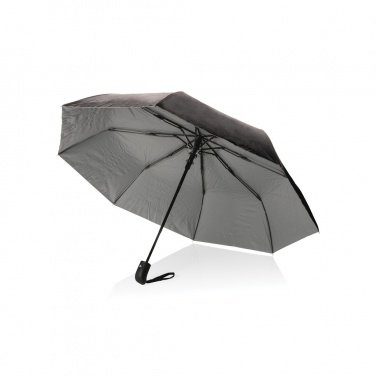 Logo trade promotional items picture of: 21" Impact AWARE™ RPET 190T Pongee dual colour mini umbrella