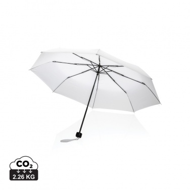 Logo trade promotional items image of: 20.5" Impact AWARE™ RPET 190T mini umbrella