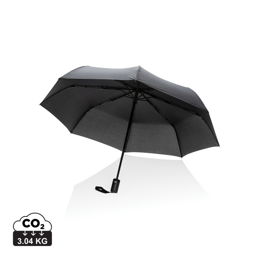 Logotrade promotional gift picture of: 21" Impact AWARE™ RPET 190T auto open/close umbrella