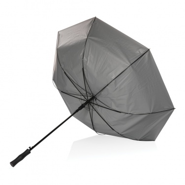 Logotrade promotional item image of: 27" Impact AWARE™ RPET 190T dual colour auto open umbrella