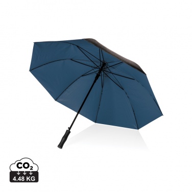 Logotrade promotional gift picture of: 27" Impact AWARE™ RPET 190T dual colour auto open umbrella