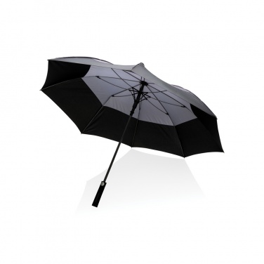 Logo trade promotional products picture of: 27" Impact AWARE™ RPET 190T auto open stormproof umbrella