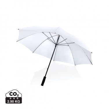 Logotrade promotional item image of: 30" Impact AWARE™ RPET 190T Storm proof umbrella