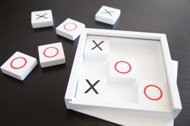 Logo trade corporate gift photo of: Deluxe Tic Tac Toe game