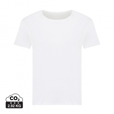 Logo trade promotional items image of: Iqoniq Yala women lightweight recycled cotton t-shirt