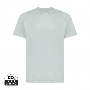 Logo trade promotional gifts image of: Iqoniq Tikal recycled polyester quick dry sport t-shirt