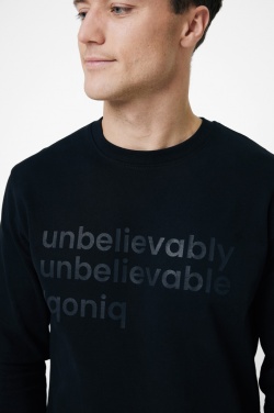 Logo trade promotional giveaway photo of: Iqoniq Zion recycled cotton crew neck