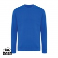 Iqoniq Zion recycled cotton crew neck, royal blue