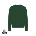 Iqoniq Kruger relaxed recycled cotton crew neck, forest green