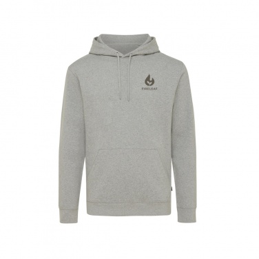 Logo trade promotional gifts image of: Iqoniq Torres recycled cotton hoodie undyed