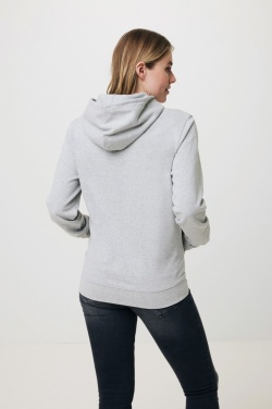 Logo trade promotional merchandise image of: Iqoniq Torres recycled cotton hoodie undyed