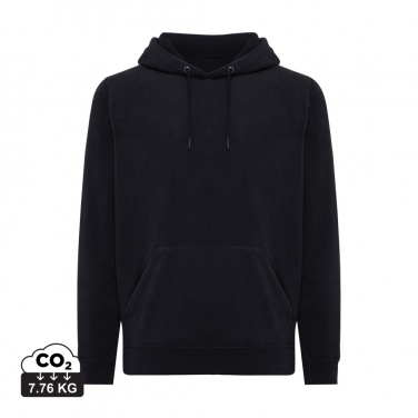 Logotrade advertising product image of: Iqoniq Trivor recycled polyester microfleece hoodie